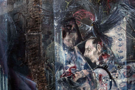 Nachmittag · 600 × 330 cm - Painting by Michael Kunze